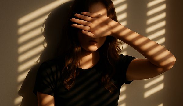 ژست عکاسی دخترانه بدون چهره