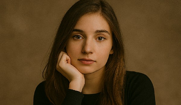 ژست عکاسی دخترانه در اتلیه