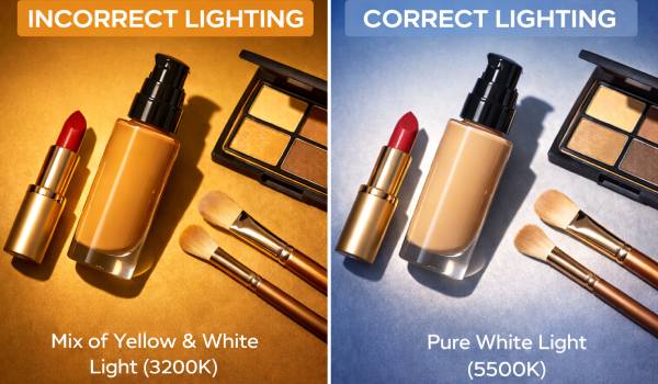 اشتباهات نورپردازی برای عکاسی از محصول