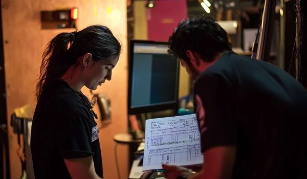 آفیش فیلمبرداری به انگلیسی