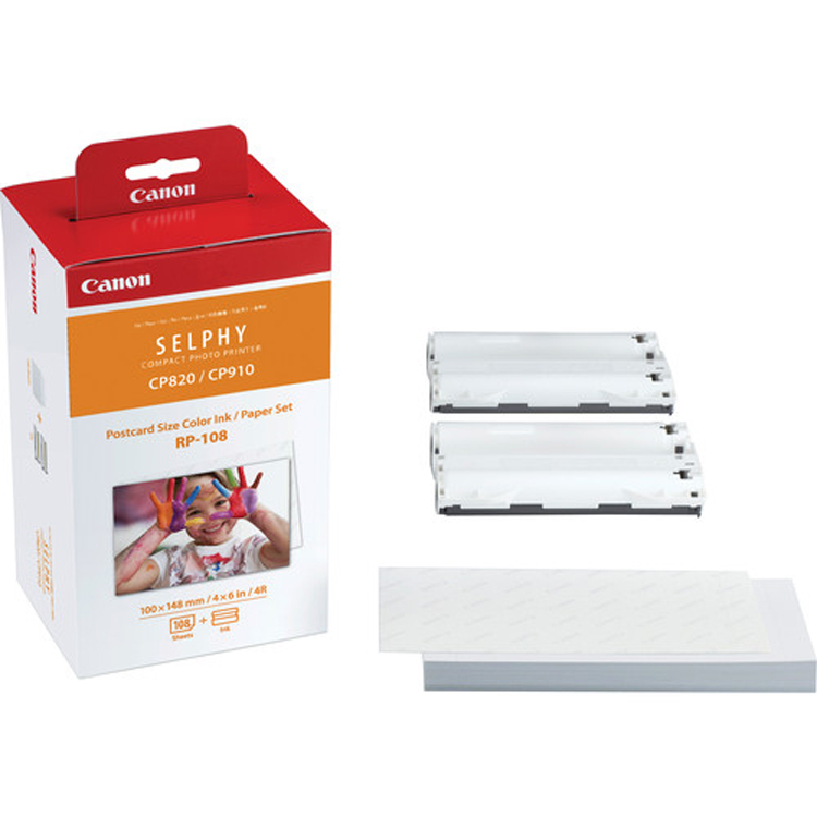 کاغذ پرینتر Canon RP-108 for SELPHY CP910 Printer