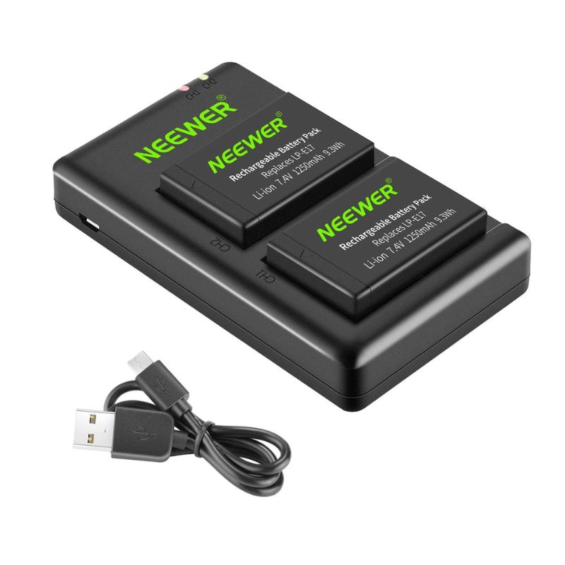 شارژر و باتری دوربین Neewer NP-FW50 Batttery Charger For Sony