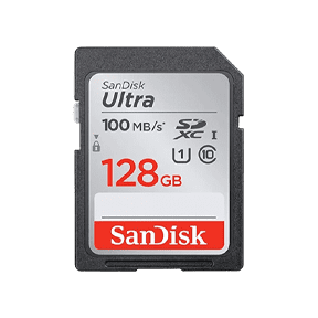 کارت حافظه سن‌دیسک Sandisk SD 128GB 100MB/S Ultra SDXC UHS-I