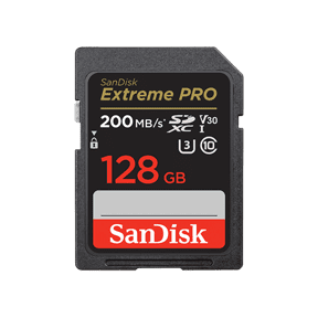 کارت حافظه سن‌دیسک Sandisk 128GB Extreme PRO UHS-I SDXC 200MB/S