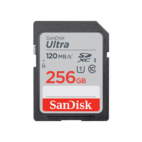 کارت حافظه سن‌دیسک Sandisk SD 256GB 120MB/S Ultra SDXC UHS-I