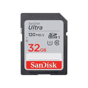  کارت حافظه سن‌دیسک Sandisk SD 32GB 120MB/S Ultra SDHC UHS-I
