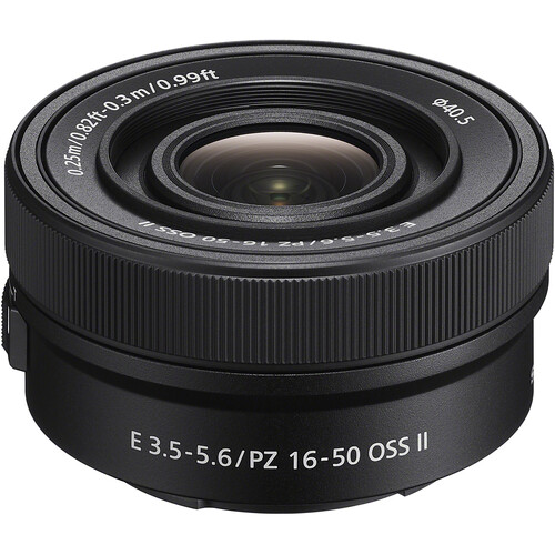 لنز بدون آینه سونی Sony E PZ 16-50mm f/3.5-5.6 OSS II Lens (Sony E)