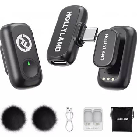میکروفون یقه ای هالی لند HOLLYLAND LARK A1 Mini Duo